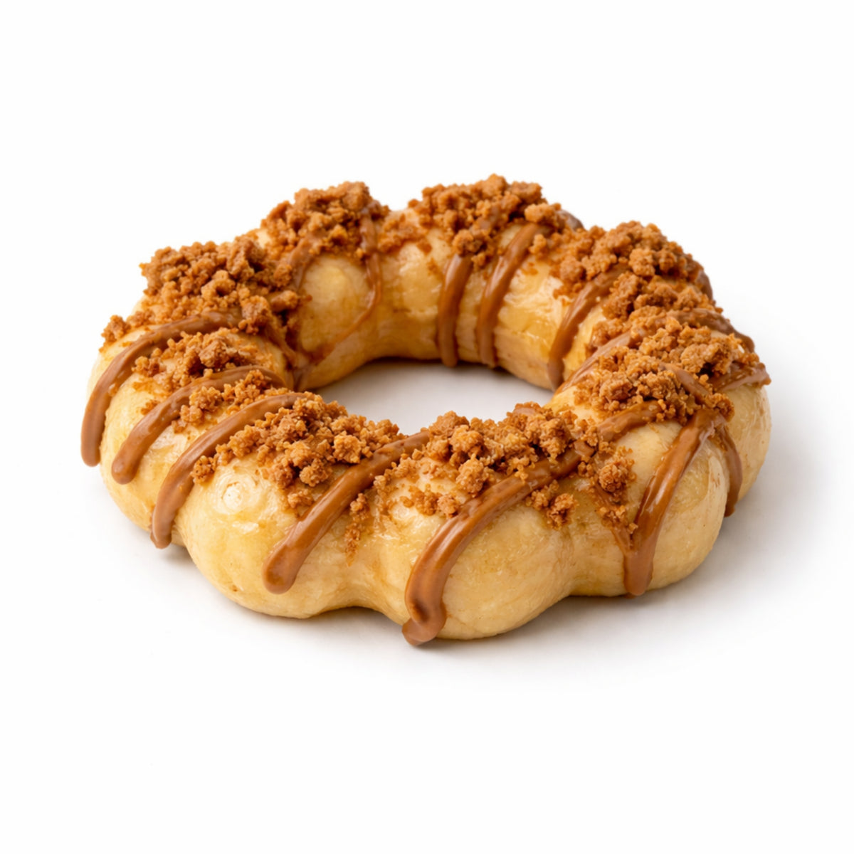 Biscoff mochi donut