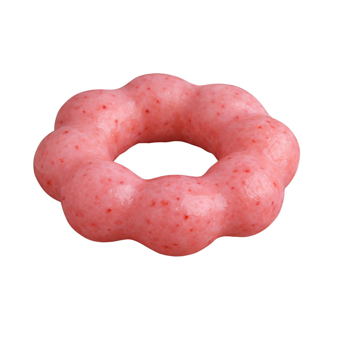 Strawberry mochi donut